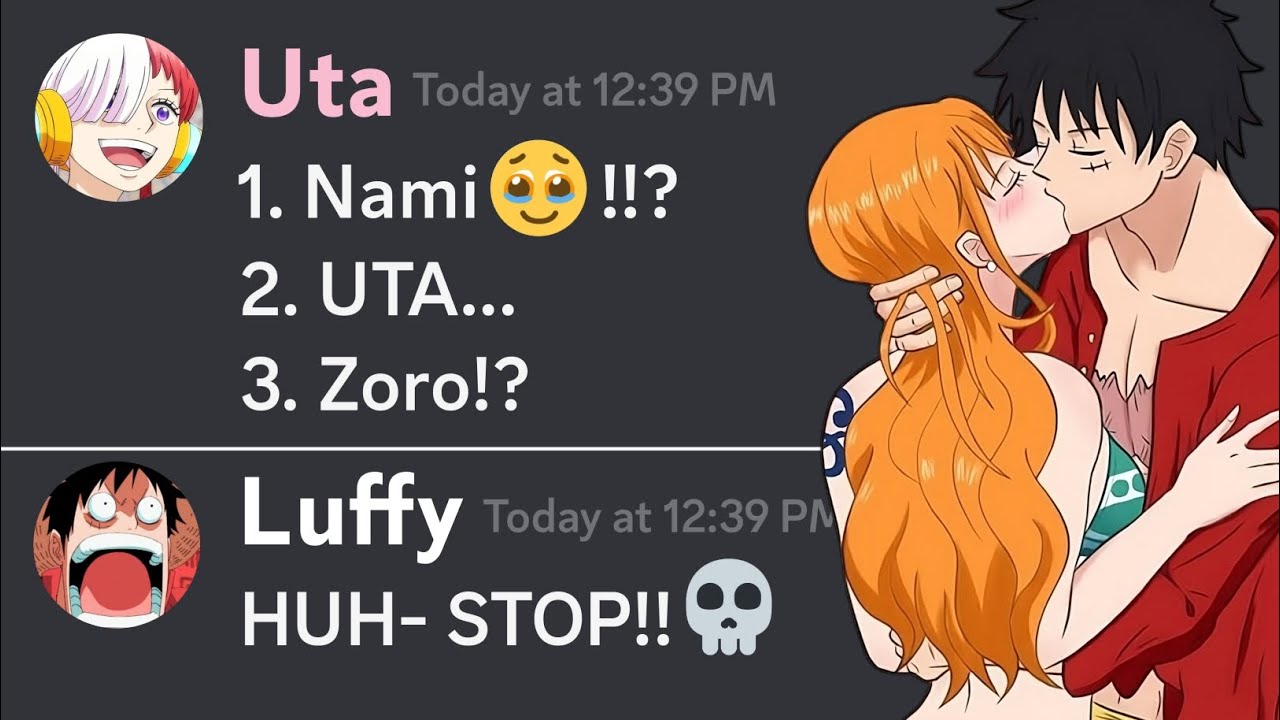 If Uta found Luffy's Kissing History...