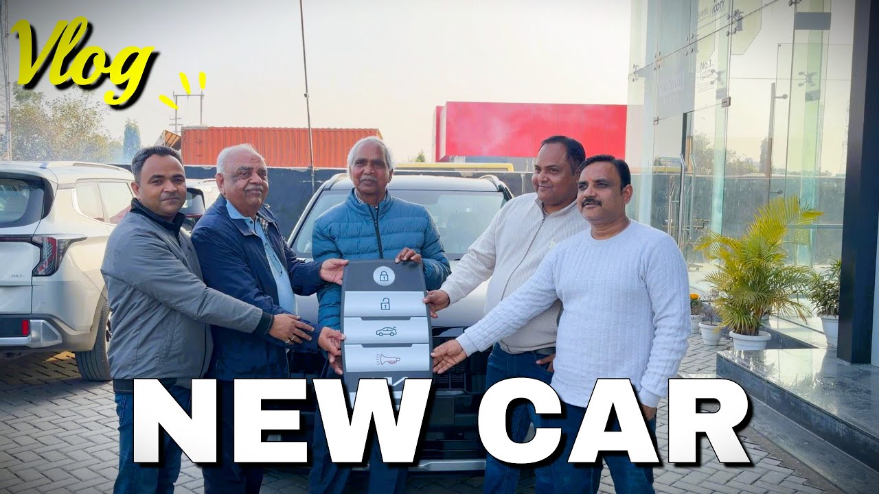 New Car Delivery & Visited Sourav Joshi | VLOG