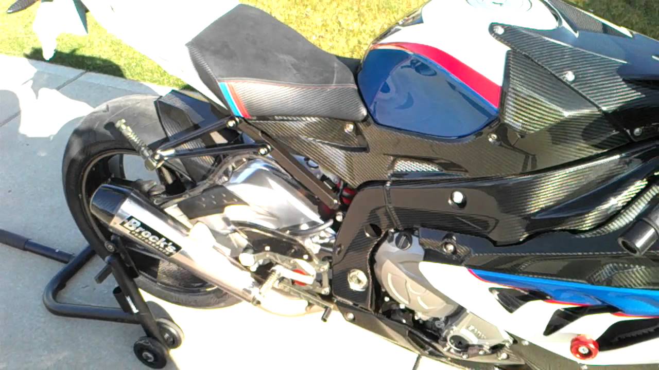 2012 BMW S1000RR with Brock's Performance exhaust