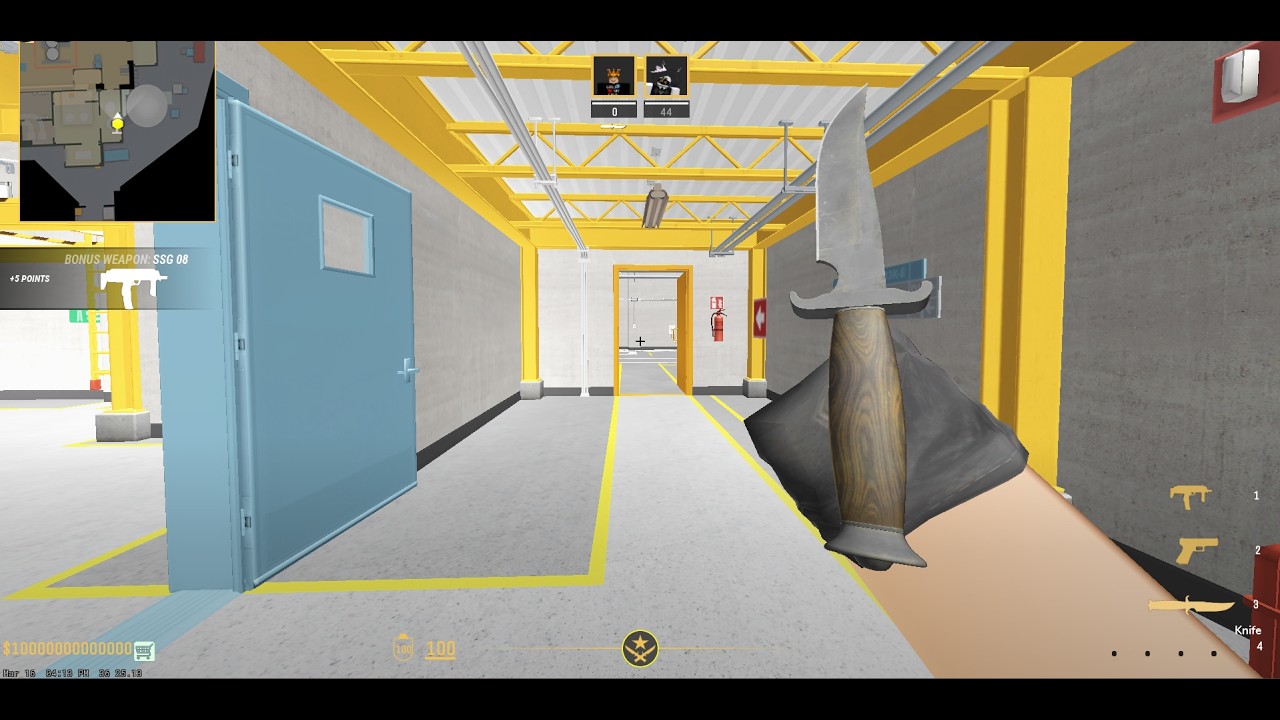 What FaceIt Level 10 Looks like in Roblox.