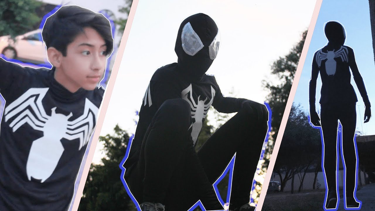 IMITANDO FOTOS DE SPIDERMAN NEGRO/ IMITATING PHOTOS OF SPIDERMAN BLACK SUIT