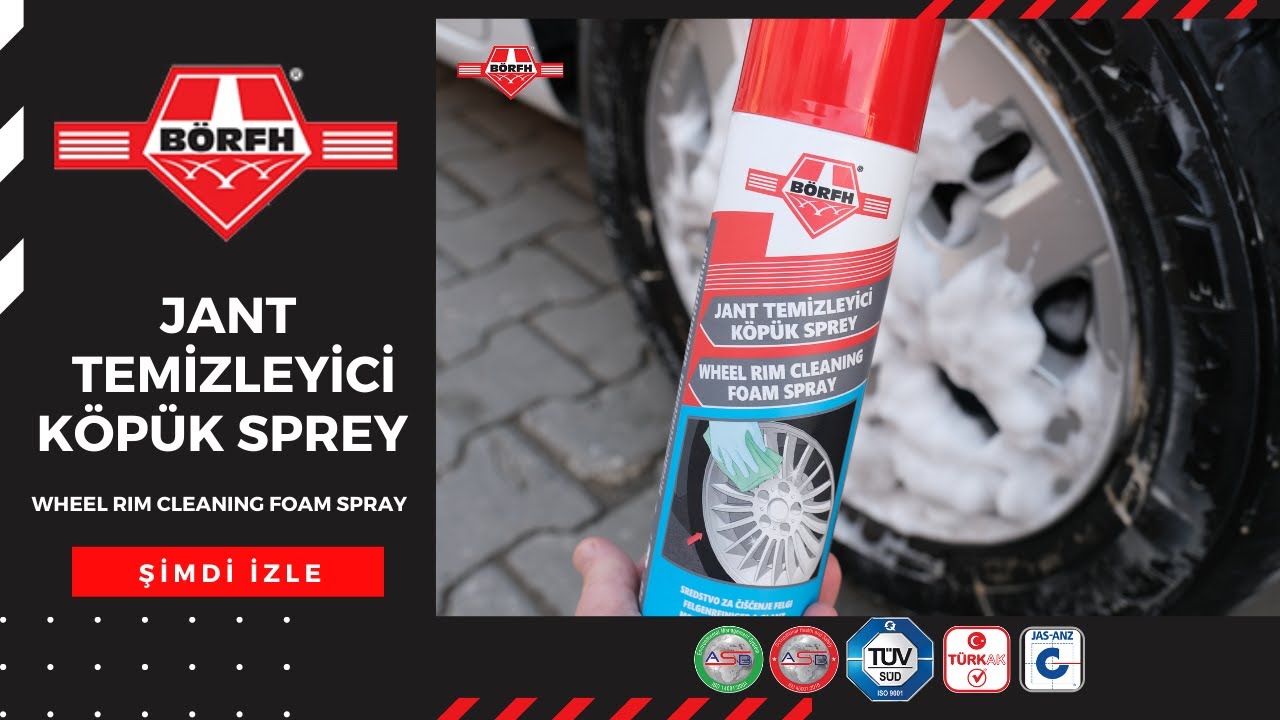 BÖRFH Jant Temizleyici Köpük Sprey
