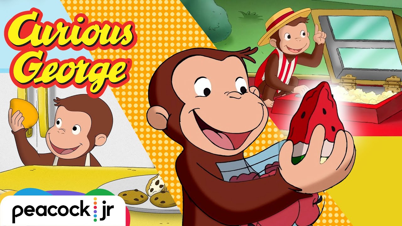 George Goes Bananas for Food 🐵 | Marathon for Kids! 🍌 | CURIOUS GEORGE
