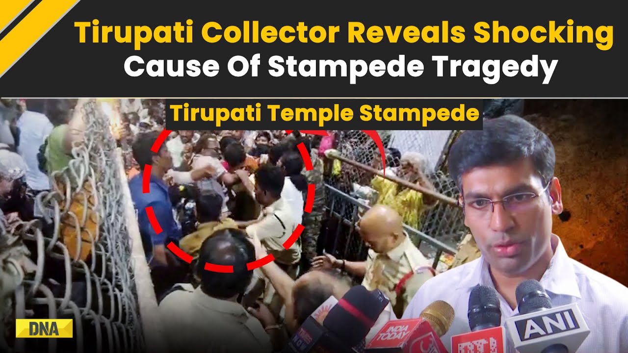Tirupati Stampede: 'There Was Some Miscommunication...' Collector On Tirupati Temple Stampede Cause