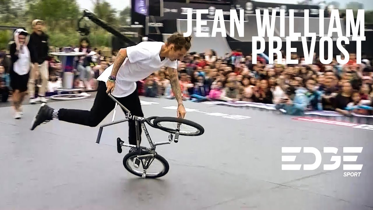 Jean William Prévost Incredible 1st Place | UCI BMX Flatland | FISE Chengdu 2018 | EDGEsport