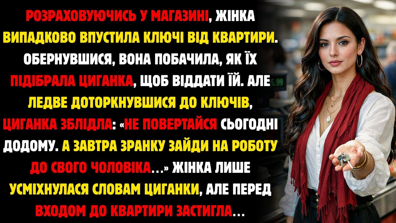 Розраховуючись У Магазині, Жінка Випадково Загубила Ключі Від Квартири.Обернувшись, Вона Помітила...