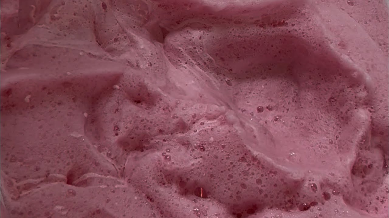 🍓🩷 Perfect yummy strawberry icecream pink foam👌🏻🤤
