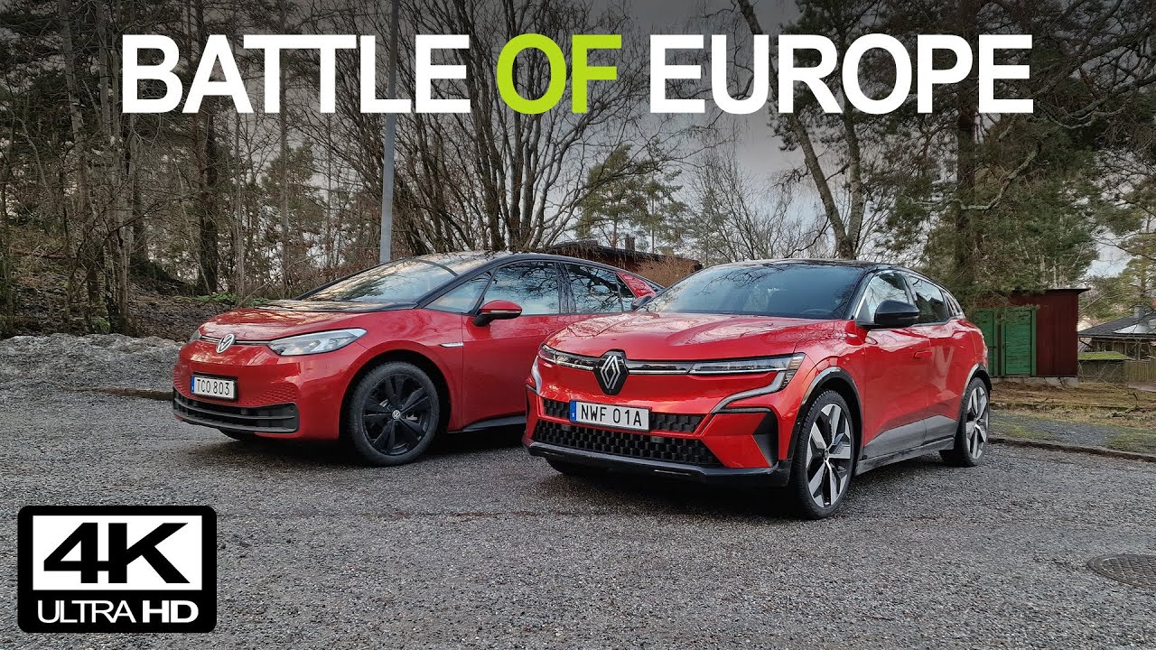 Megane E-Tech vs VW ID.3 - Let's test REAL range, acceleration and noise