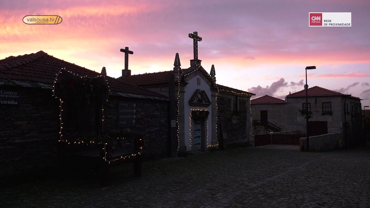 Quintandona decorou-se como manda a tradição de Natal - CNN Portugal