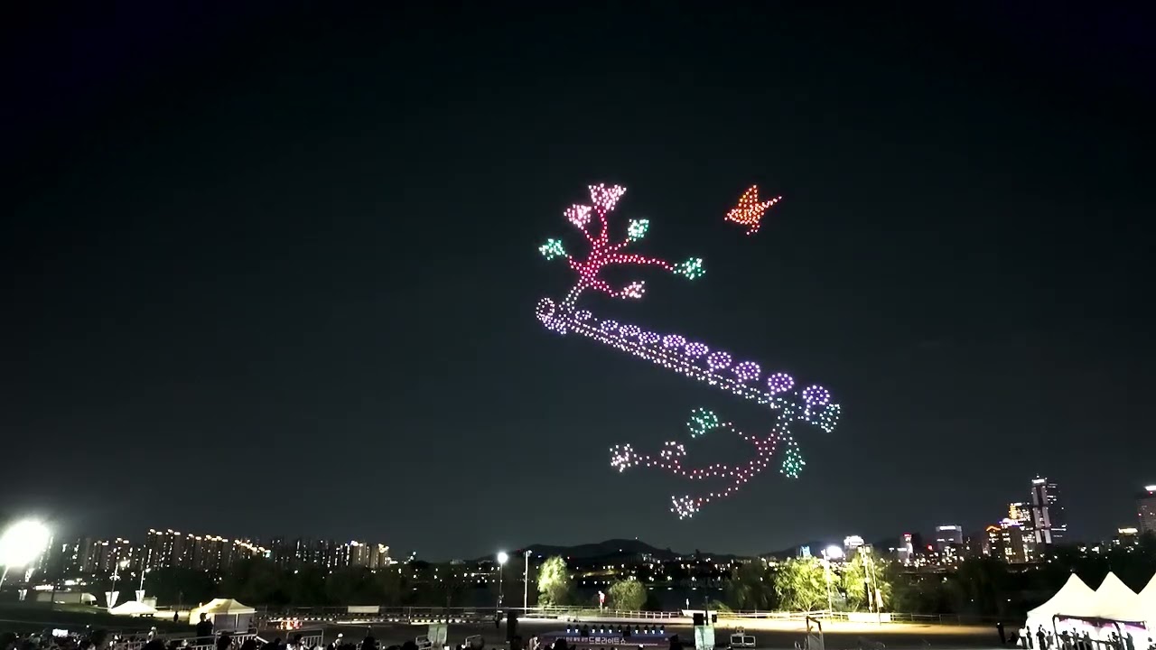 2024 한강 드론 라이트 쇼obs