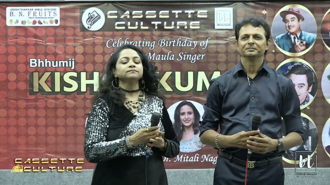 Sagar kinare dil ye pukare.with Bhumij Trivedi#pinksqueen#livesinger#lovemusic#godisgreat #oldsongs 