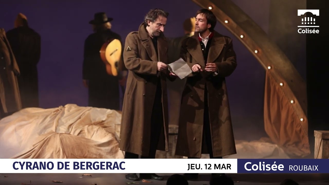 Cyrano de Bergerac avec &Eacute;douard Baer au Colis&eacute;e Roubaix en mars 2026 pr&egrave;s de Lille
