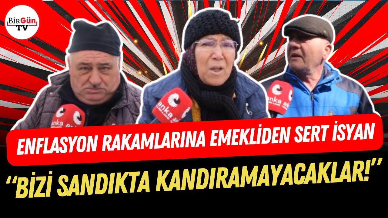 Enflasyon rakamlarına emekliden sert isyan! “BİZİ SANDIKTA KANDIRAMAYACAKLAR!”