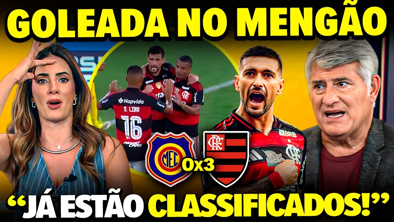 FLAMENGO 3X0 MADUREIRA! MÍDIA ESPORTIVA CRAVOU MENGÃO NA FINAL E ANALISOU TUDO APÓS GOLEADA!
