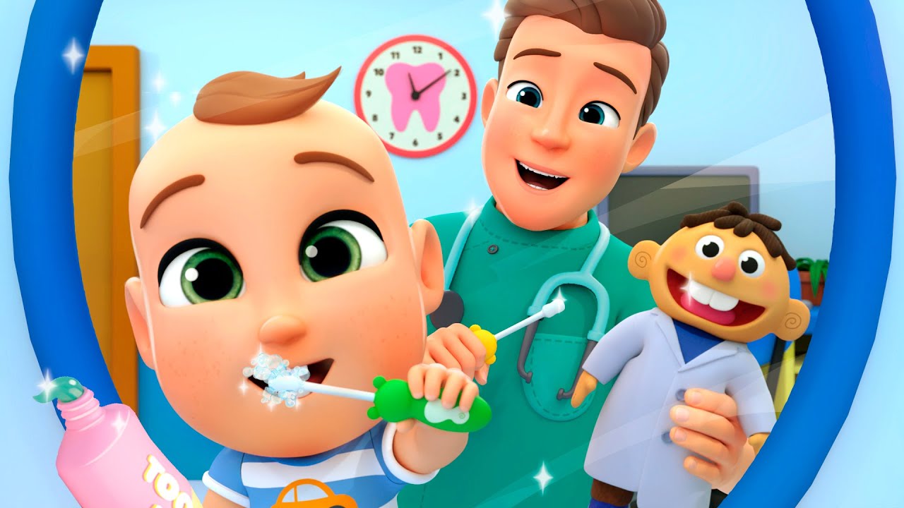Tooth Brushing Song 🦷 Healthy Habits for Kids | Almama Baby Academy