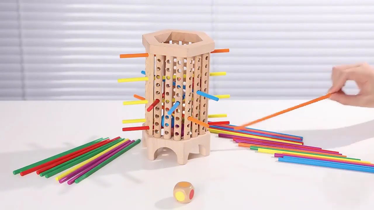 Top Montessori Wooden Stick Game 2025 &ndash; Best Family Board Game for 2-6 Players!