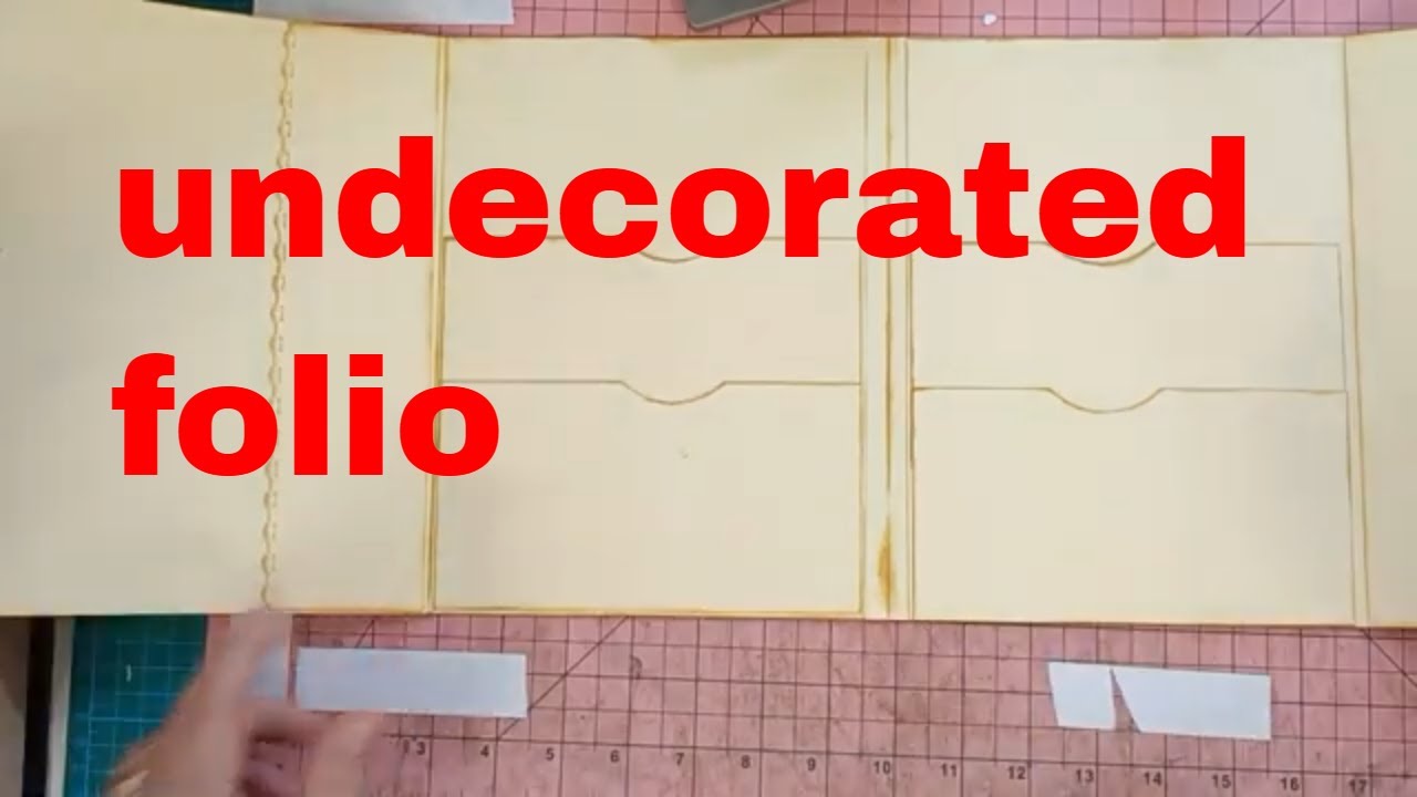 3 Manila folders folio - junk journals.
