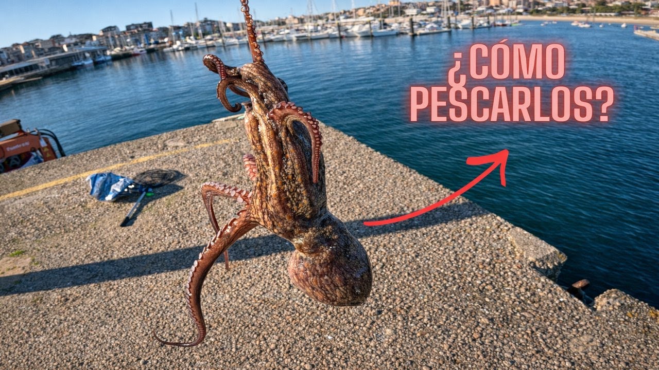 ¿Cómo PESCAR más chocos, calamares y pulpos? | Iniciación al EGING