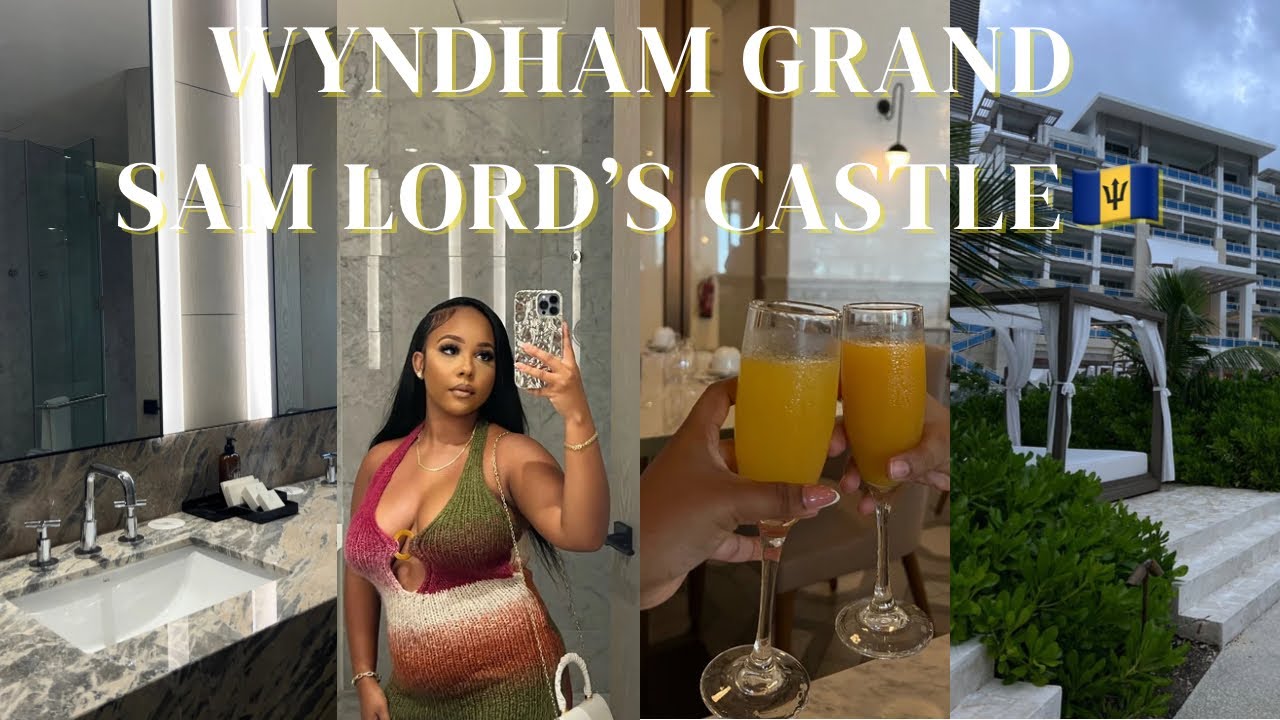 I SPENT THE WEEKEND AT THE NEW WYNDHAM GRAND SAM LORDS CASTLE IN BARBADOS! || Love Shae ♡
