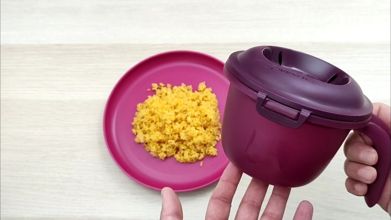 Risotto alla milanese con Risottino Tupperware Cuoci Riso Mini Cuociriso Micro-Wok 550ml MicroArroz