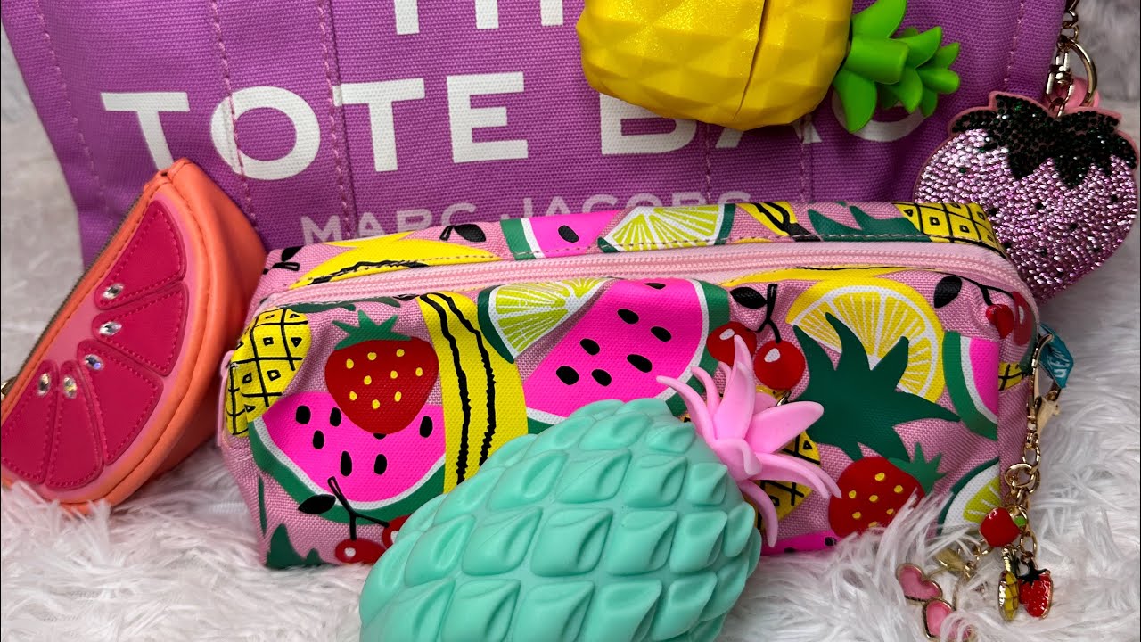 Что в моей сумке!! 🍉🍍🍓🍊🍒🥝🍋|Сумка-шоппер Marc Jacobs