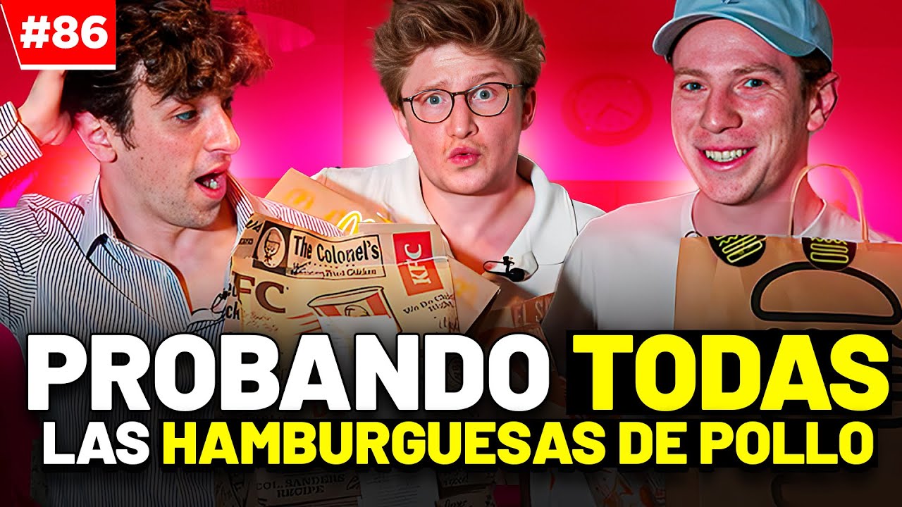 Probamos TODAS las HAMBURGUESAS DE POLLO
