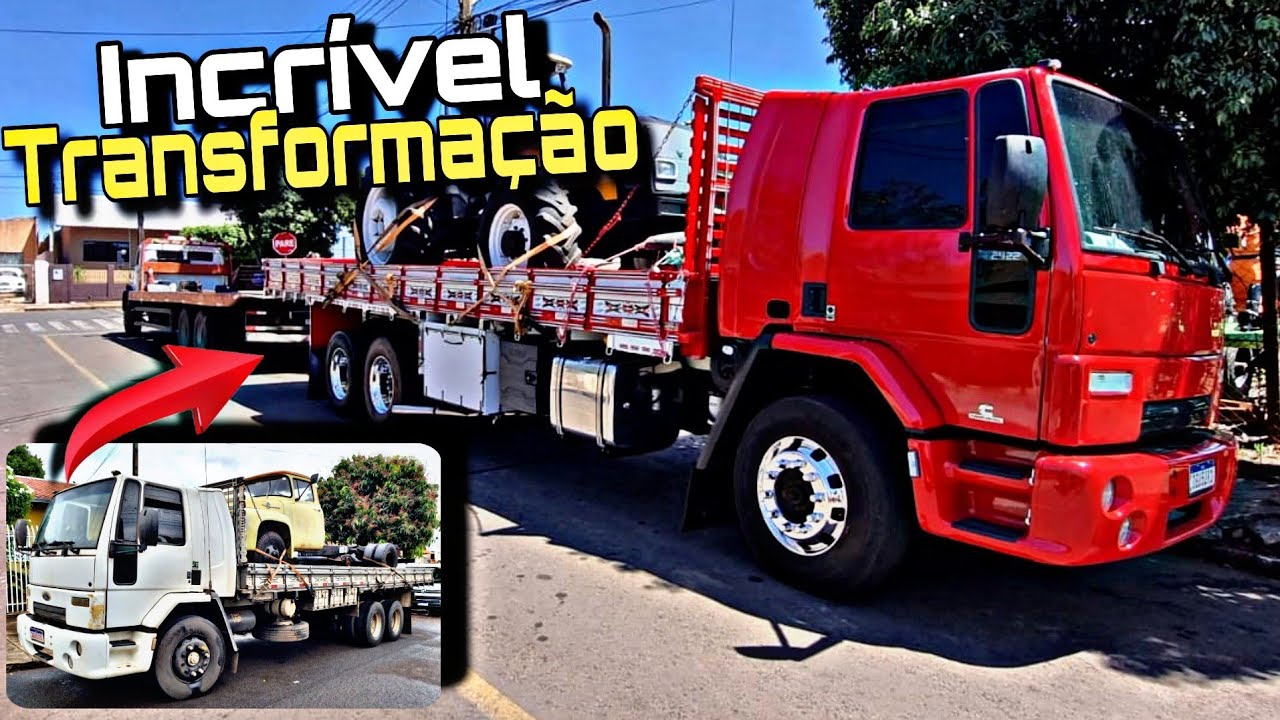 TRANSFORMAÇÃO DO FORD CARGO 2422 ANO 2005 - PROJETO DO DI MATEOS