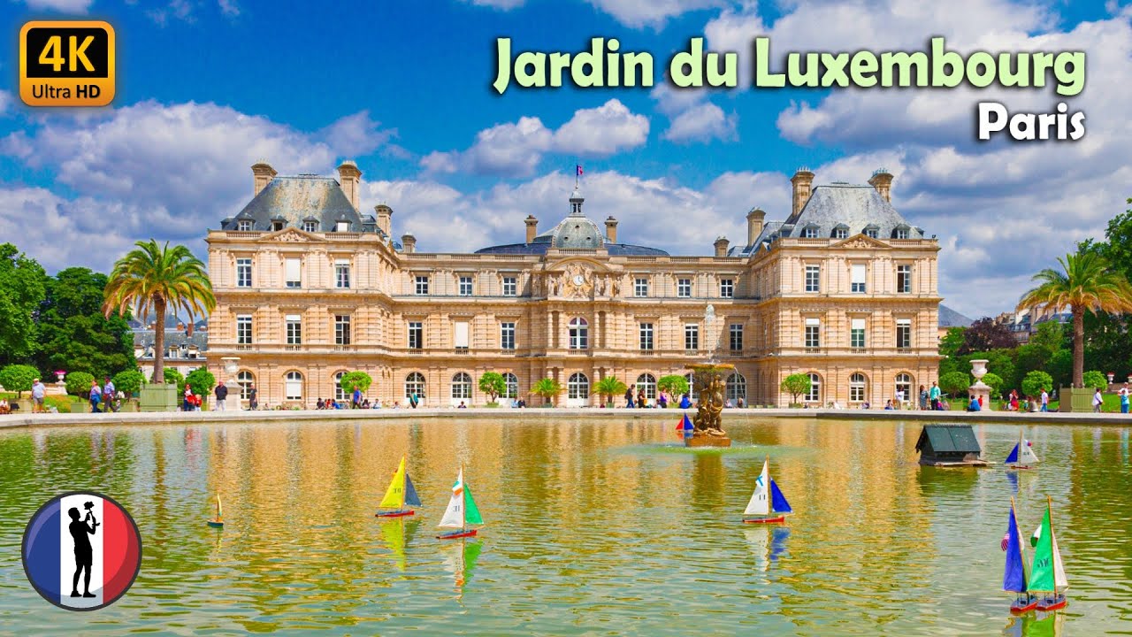🇫🇷  Jardin du Luxembourg: Step into Parisian Paradise Mesmerizing Walking Tour [4K/60fps] 🌿✨
