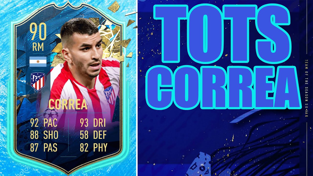 90 CORREA TOTS OBJECTIVES (BEST FREE RM) | FIFA 21 ULTIMATE TEAM