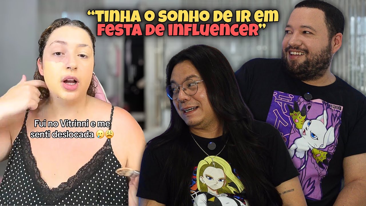 MENINA TEM SONHO DE IR EM FESTA DE INFLUENCER | REACT