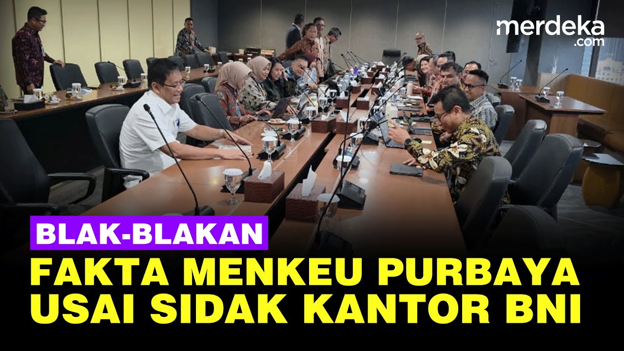 Menkeu Purbaya Blak-blakan Fakta ini Usai Sidak Kantor BNI Langsung Ke Lantai 30