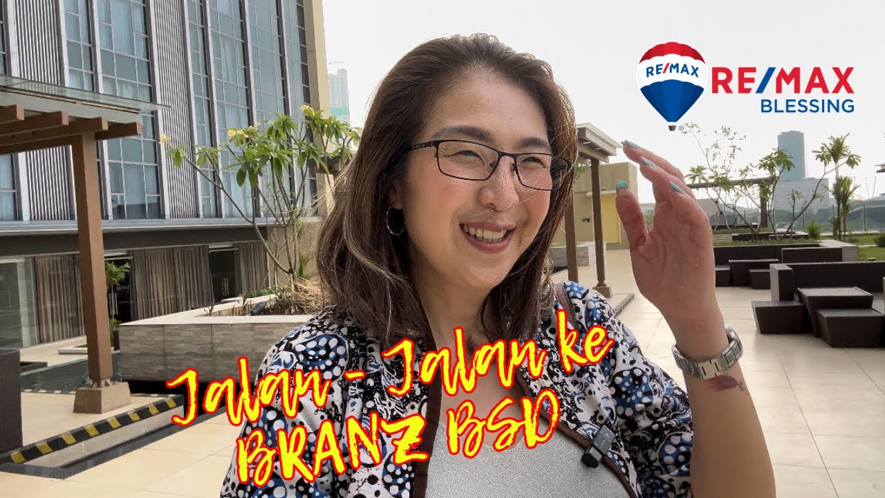 Cici RE/MAX main ke BRANZ BSD CITY Tokyuland Indonesia. Apartemen kolam renang indoor outdoor.