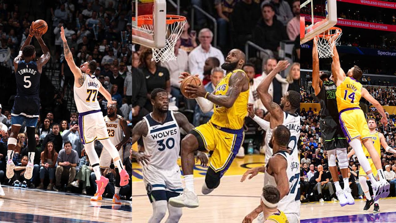 Lakers in TRANSITION Highlights Part 1 'Defense to Offense' | 2024-25 Season