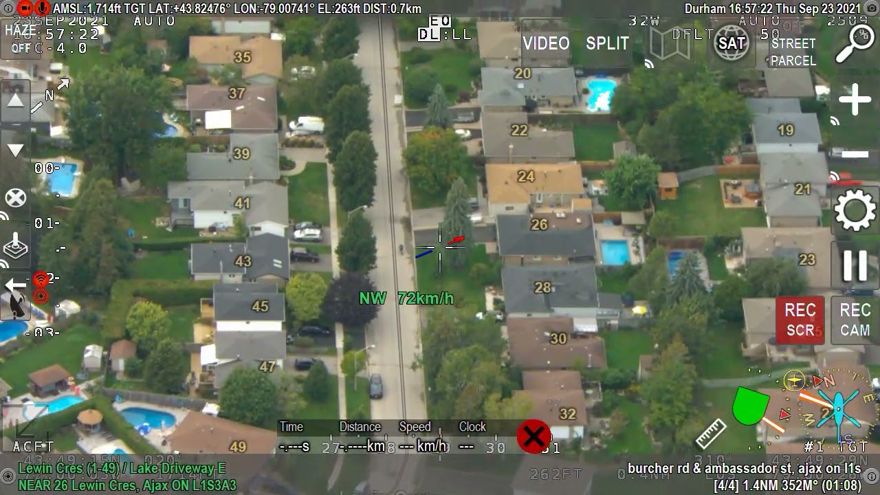 Air1 Locates Dangerous Driving Suspects in Ajax