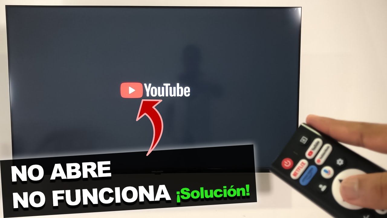 Solución: YouTube NO ABRE en mi Smart TV | No Funciona | Error al abrir la aplicación