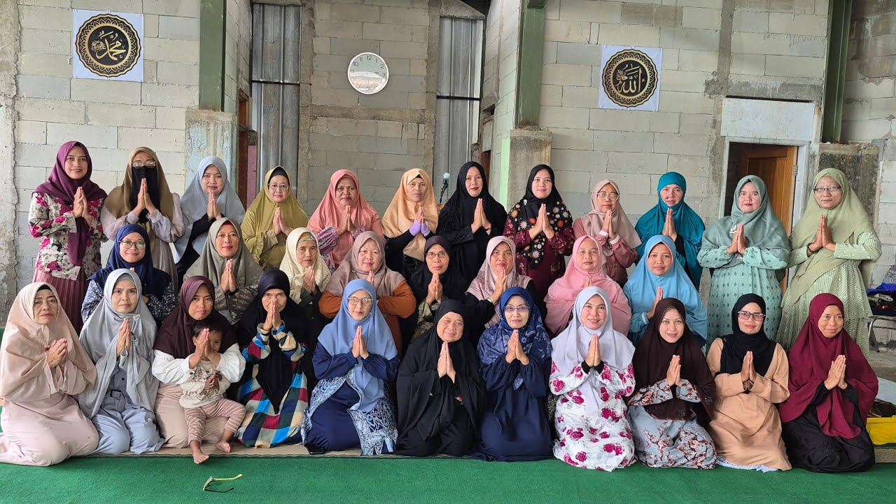 Acara Munggahan dan Pengajian Majelis Taklim Ibu-ibu Masjid Al-Muhajirin menyambut Ramadhan 1447 H