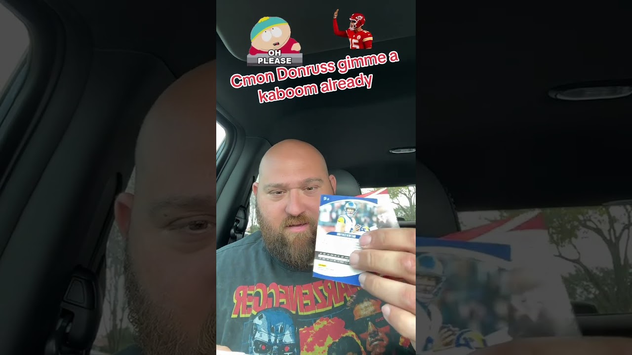 Cmon Donruss gimme a kaboom already 
