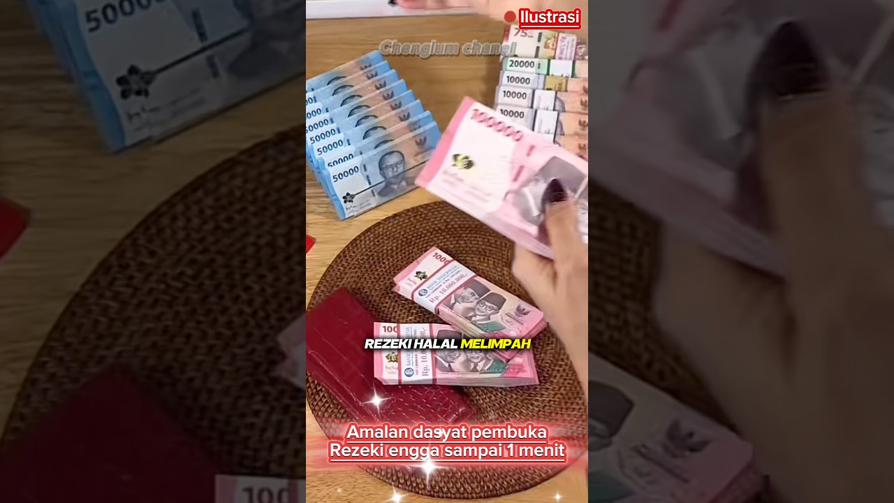 Amalan dasyat pembuka rezeki tidak sampai 1 menit 