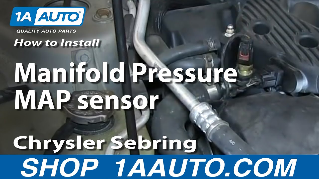 How to Replace MAP Sensor 02-04 Chrysler Sebring