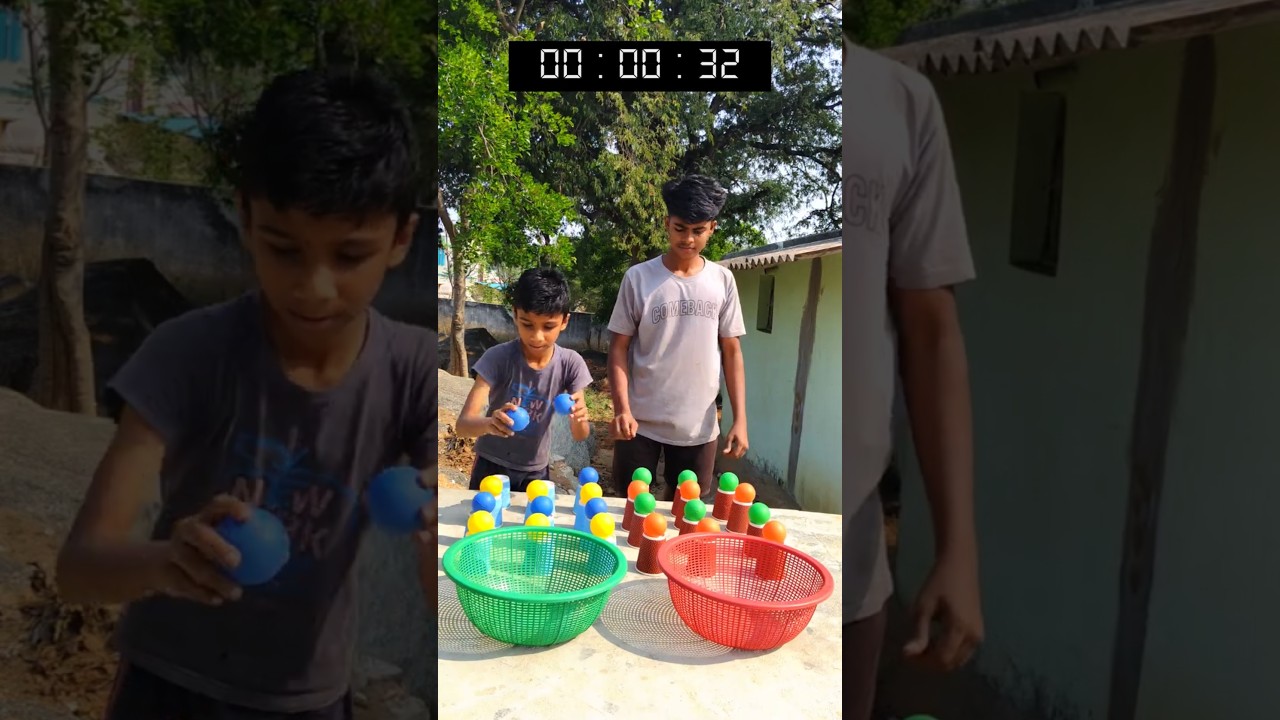 FAST BALL & CUP PYRAMID - 27 #viral #nobatidao #games #gameplay #funny #shorts