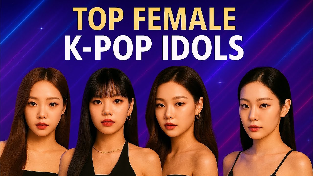 Top 10 Most Popular Female K-Pop Idols in the World 2025 🌍 | Global Ranking
