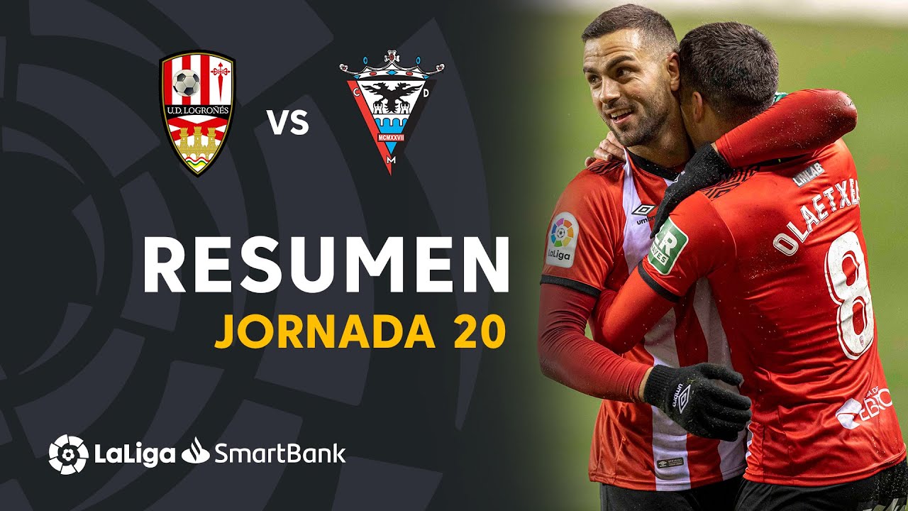 Resumen de UD Logroñés vs CD Mirandés (2-1)