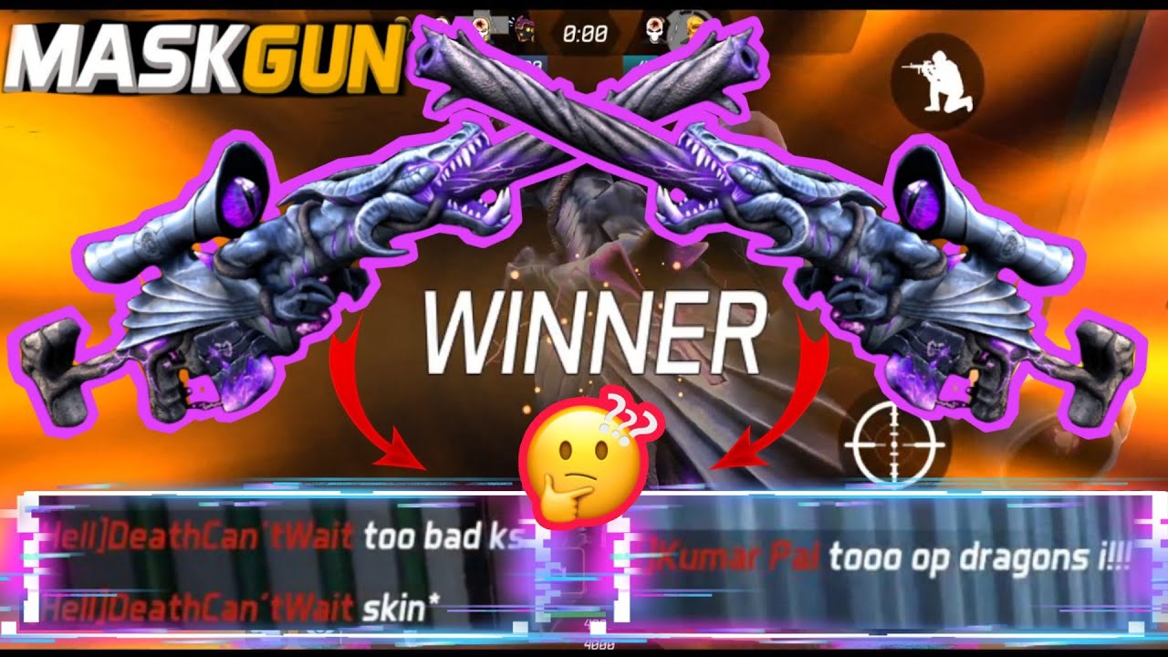 I wasted my 💎❓Dragon Eye Killshot Review 😃|| Maskgun Fps