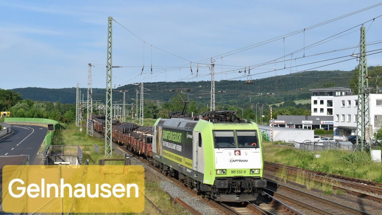 Treinen in Gelnhausen - Compilatie - 1 juni 2023