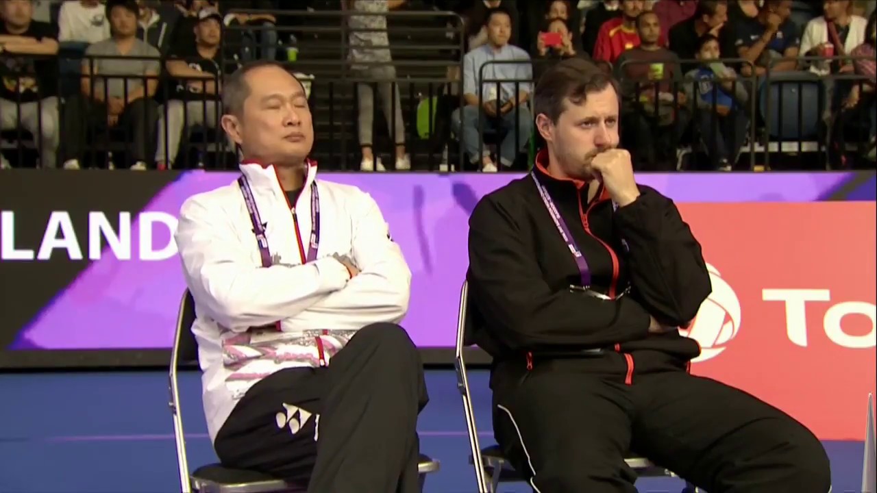 TOTAL BWF World Championships 2017 | Badminton Day 1 M10-MS | Lin Dan vs Kieran Merrilees