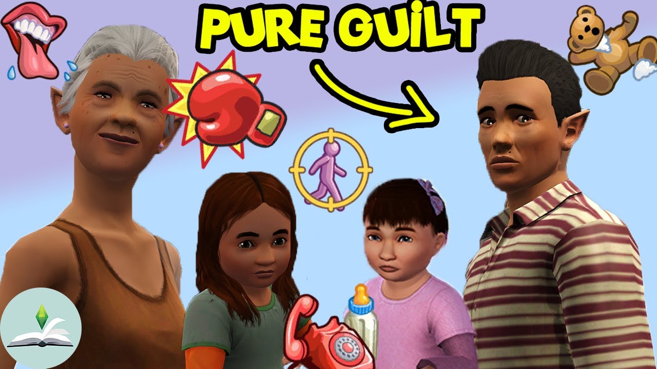 Эти персонажи украли малыша... | Подменыш | История The Sims