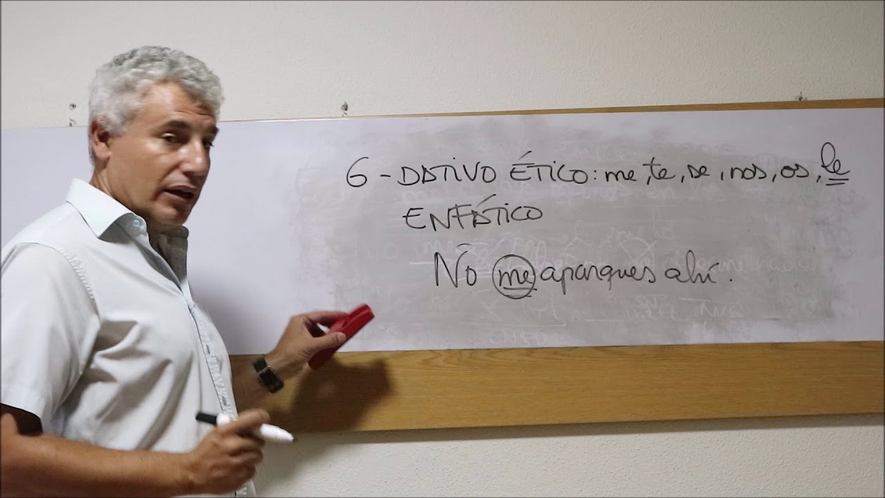 Usos de se: dativo ético, voz media y pronominal 6/8