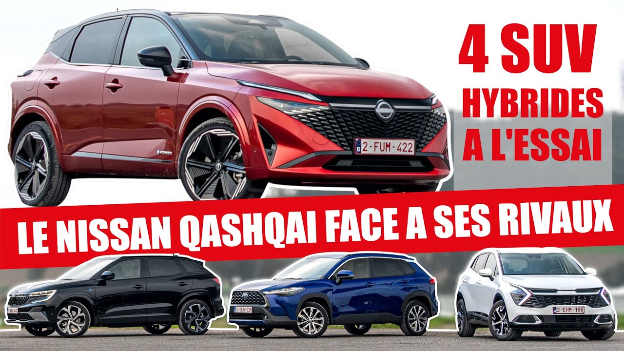 SUV HYBRIDES : LE MATCH ! Que vaut l'original Nissan e-Power face aux autres technologies ?