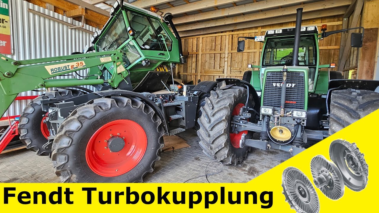 Voith Turbokupplung...wo kommt wieviel Öl rein ?  | Fendt Xylon 524