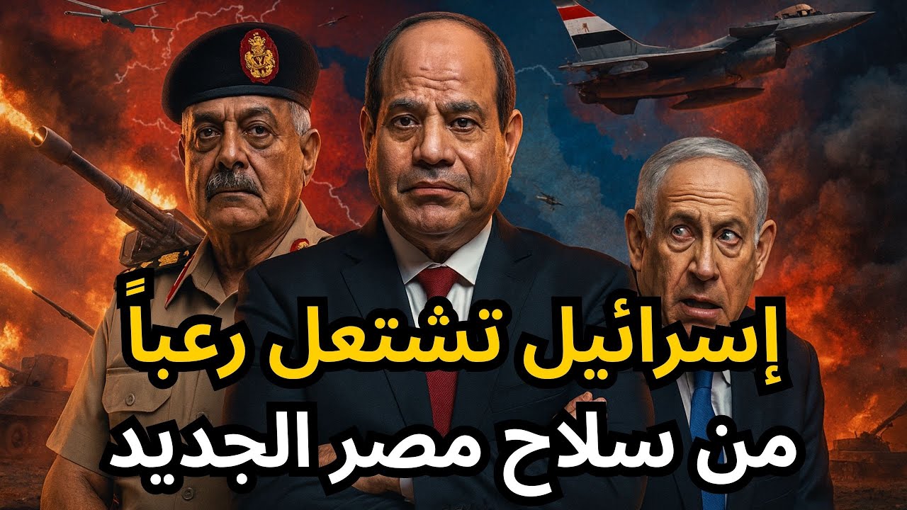🔴عاجل: وزير الدفاع المصري يحذر من حرب شاملة، وصدمة إسرائيل من أسلحة الجيش المصري الجديدة !